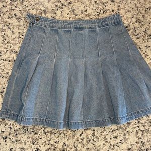 Jean skater skirt